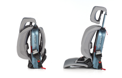 Pico Car Seat folded and unfolded