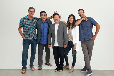 The Founding WAYB Team: Michael Crooke, IS Jung, Tio Jung, Tracy Liu, and Jeff Lockie