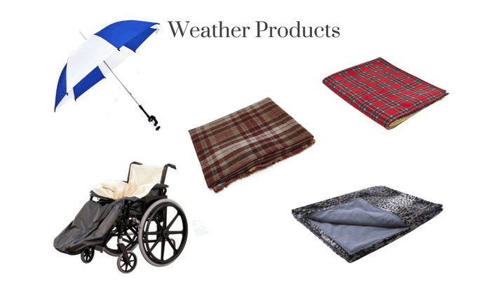 Various wheelchair accessories