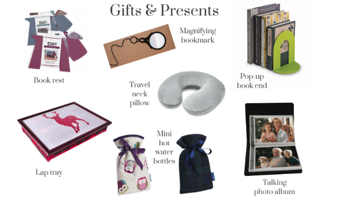 the image shows some mobilty aids that would make ideal gifts, on the ability superstore website.