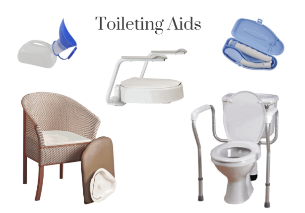 Various toileting aids