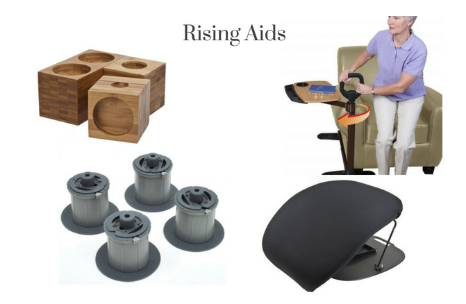 Various raising objects