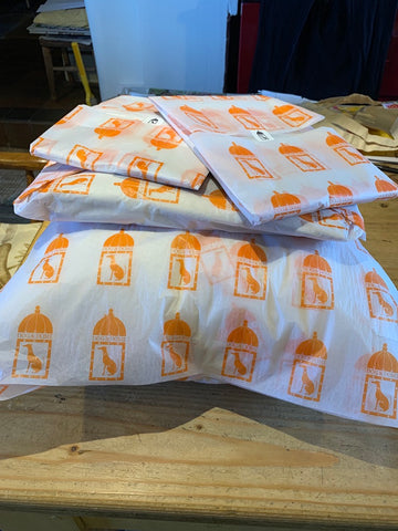 Dog & Dome tissue paper