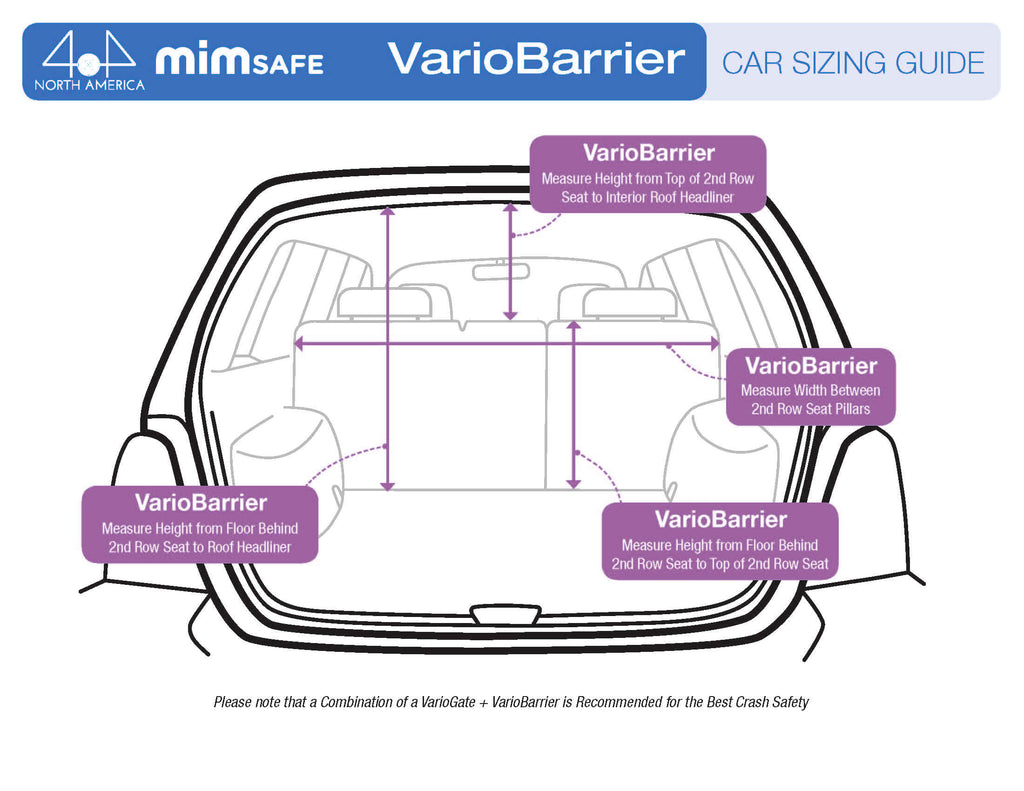 MIM Safe VarioBarrier vehicle measuring guide