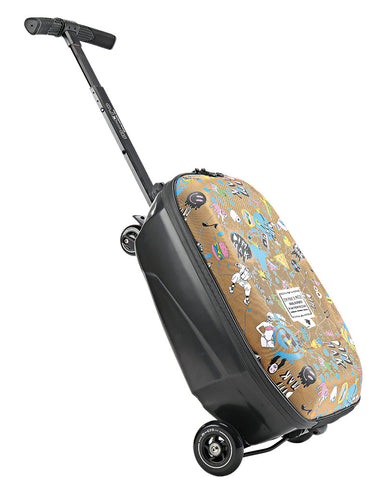 Side Aoki Luggage Scooter  Side On 