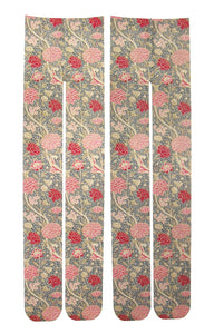 Cray by William Morris Printed Tights