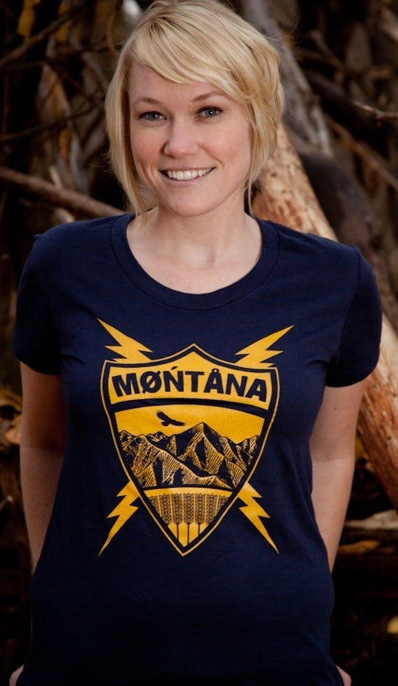 Montana Tee - Femme Coat of Arms