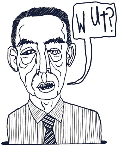 WUT? Illustration - Lewis Rossignol