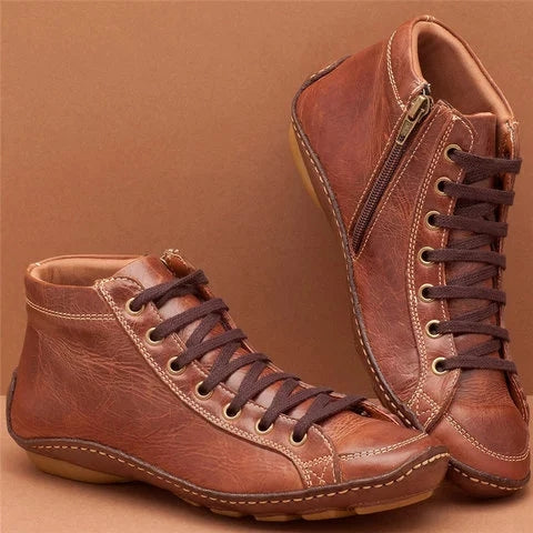 womens casual leather boots