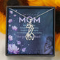 a special MOM - I love you always my heart - Necklace