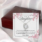 "To My Daughter, Love Mom" | Heart Necklace