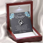 To My Daughter - Graduation Love Necklace