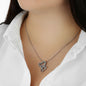 Best Gift for FUTURE-WIFE Double-Hearte Necklace with POD Message Card