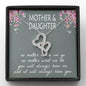 Mother & Daughter Double Hearts Necklace