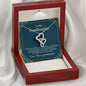 To My Granddaughter Always Remember You're Special Double Hearts Necklace