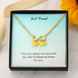Personalized Infinity Bracelet For Best Friend