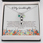 To my granddaughter necklace