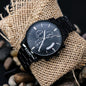 Personalized Watch - Engraved Black Chronograph Watch” is the perfect gift for all