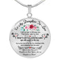 To My Daughter In-Law Luxury Necklace