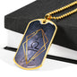 Libra Galaxy Personalized Dog Tag Necklace