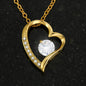 Heart Necklace to Daughter from Mom & Dad