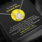 To the best Softball Mom - Mother's Day Gift - Love Knot Necklace