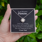 Fiancee, My Heart Will Remain The Same - Necklace