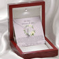 "13th Wedding Anniversary Gift for Wife-Love Knot Necklace"