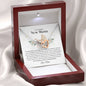 To An Amazing New Mama - Interlocking Heart Necklace