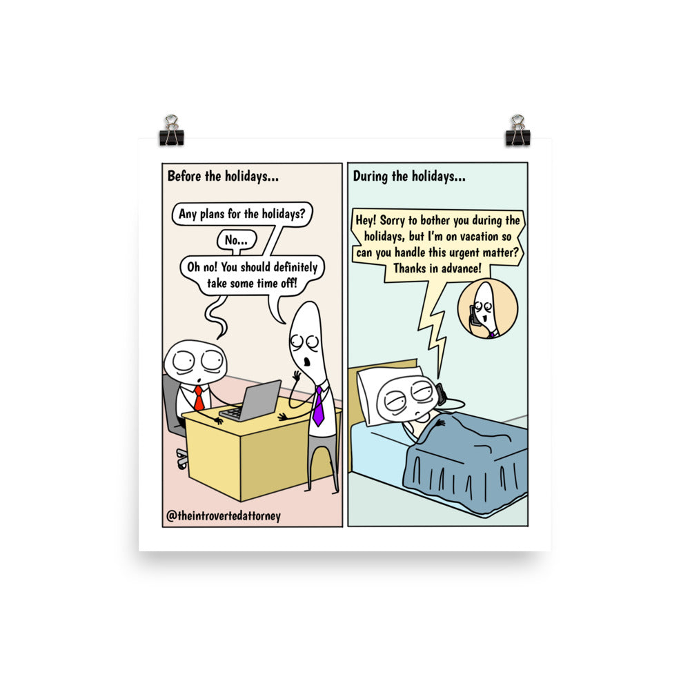 Funny Lawyer Comic Print | Best Attorney Gifts | Law Firm Humor – The  Introverted Attorney