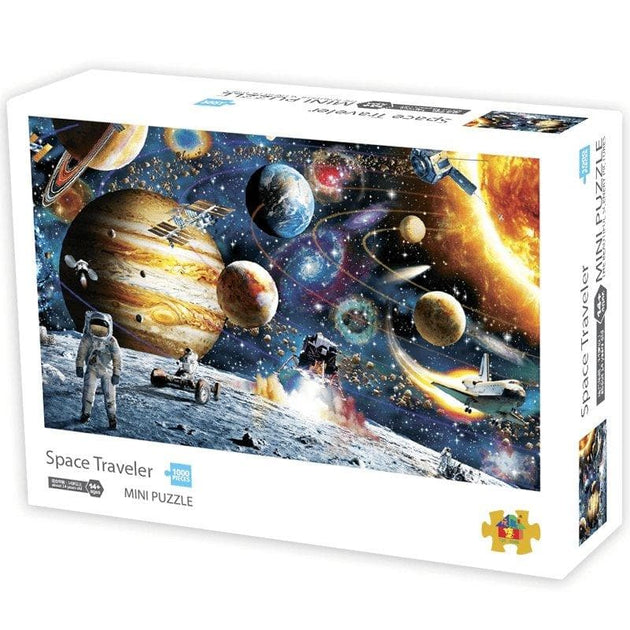 1000 Pieces Jigsaw Puzzle Space Traveler Puzzle Kids Adult Free Time Home Party