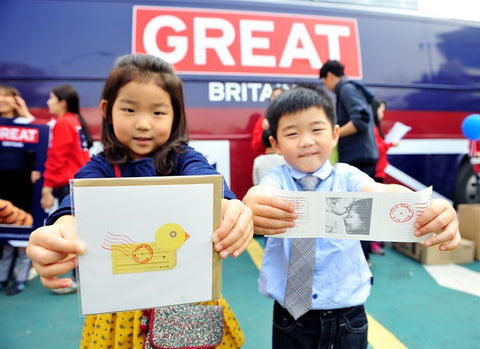 From Babies with Love - Britain is GREAT campaign in Korea