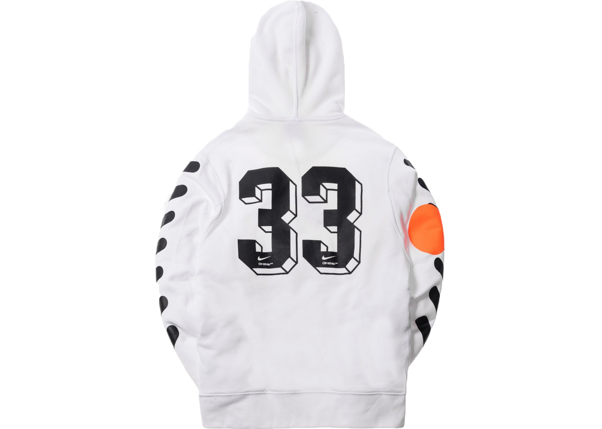 off white nike 33 hoodie