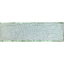 Sample of 1x3 Inch Green Iridescent Glass Subway Tile Stacked