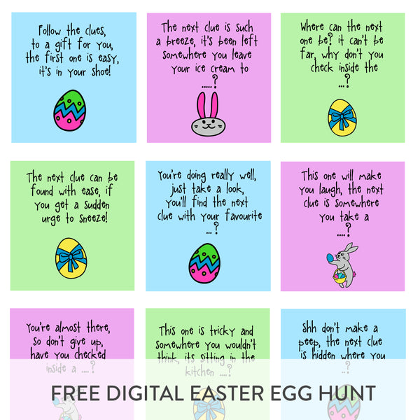 make a easter egg hunt