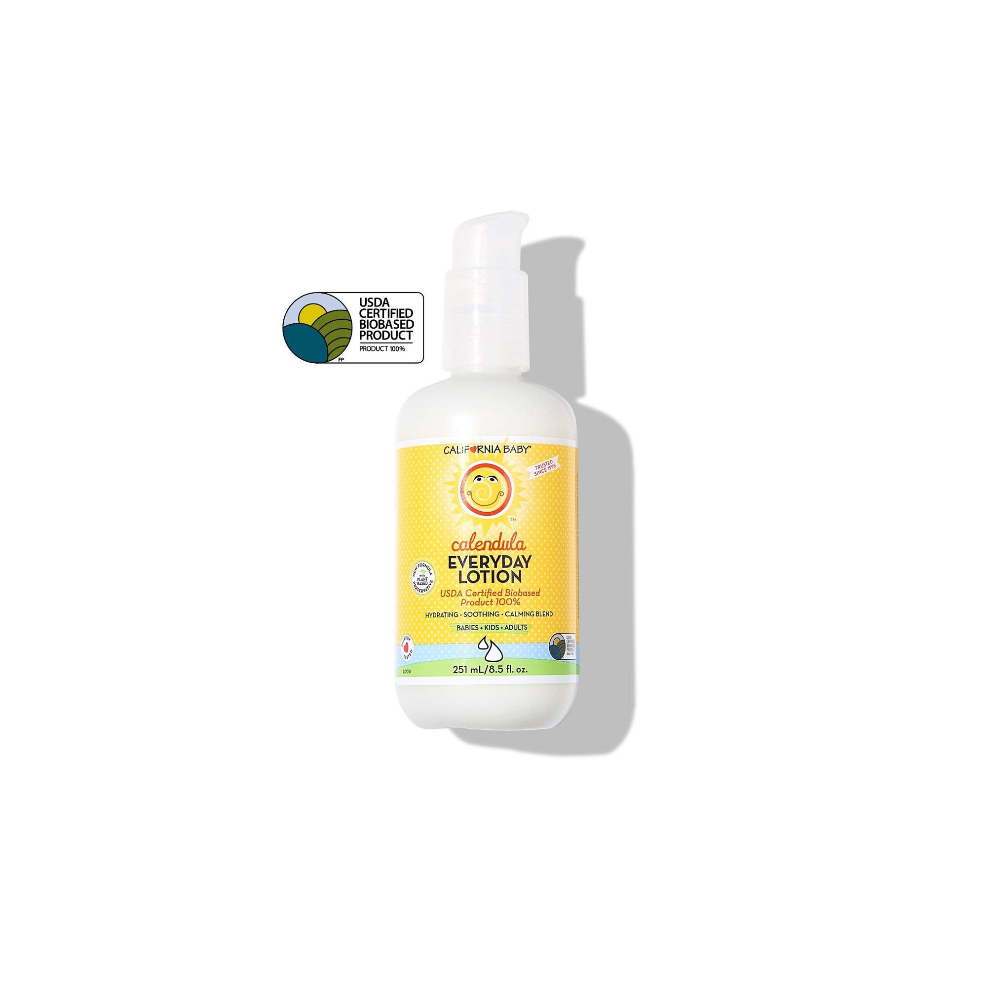 california baby calendula everyday lotion