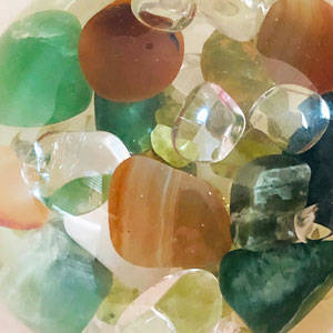 crown juwel gemstone blend pet water bowl from claritycove.com