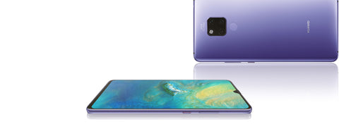 Huawei Mate 20 X in purple 