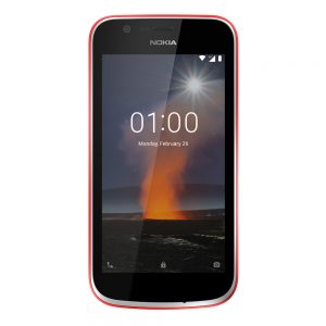 Nokia warm red front