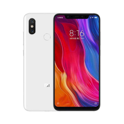 xiaomi mi 8 in white