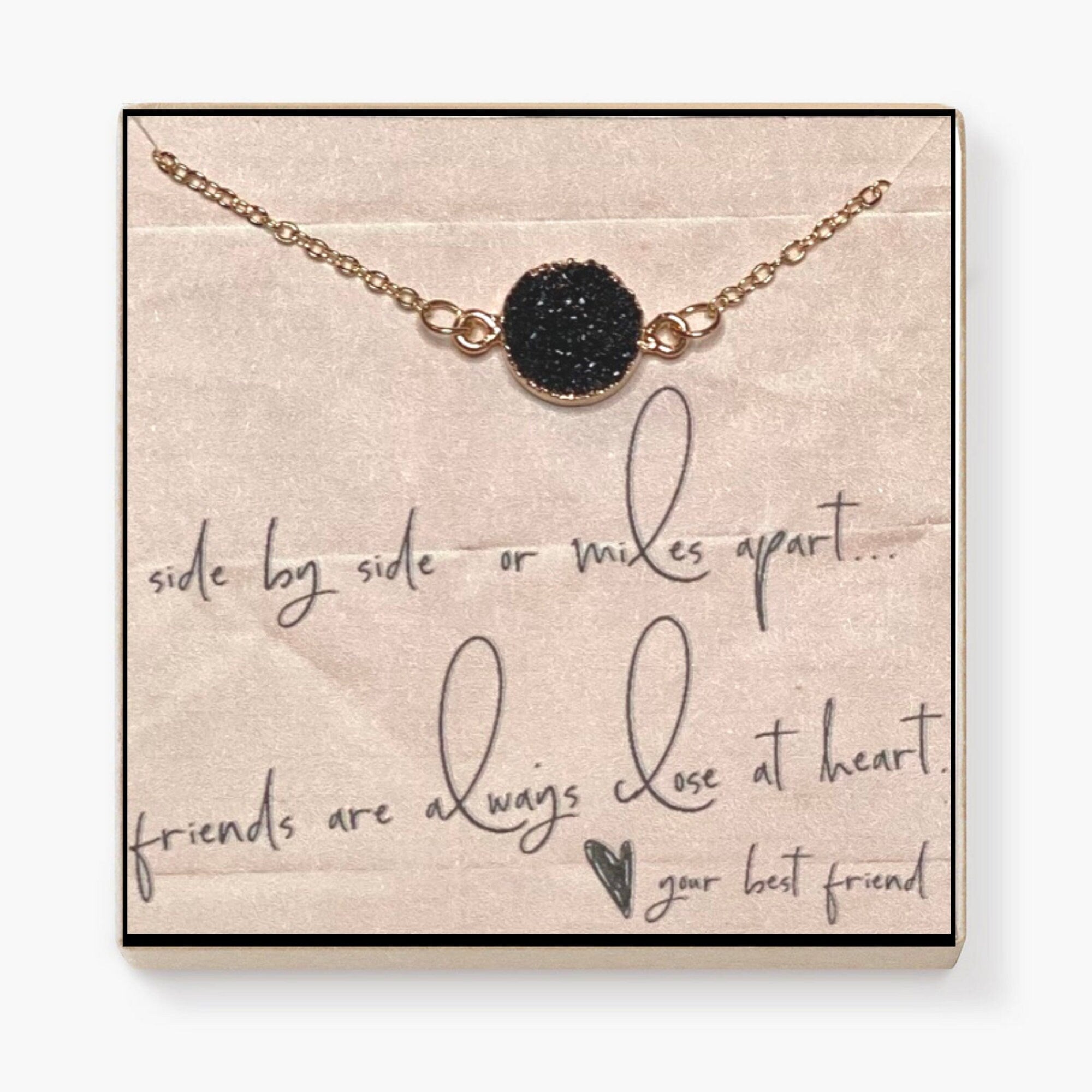 long distance friendship necklace