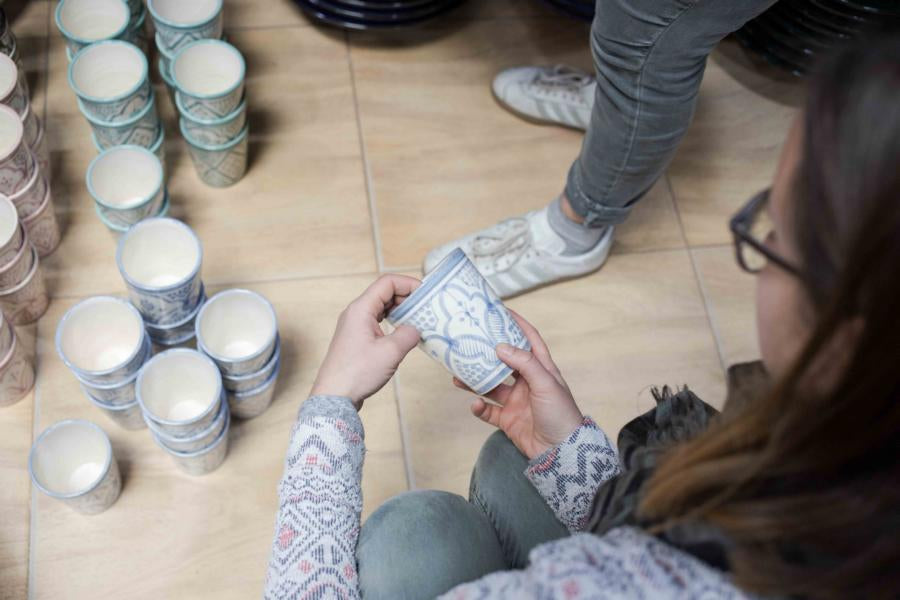 marokko keramik einkauf