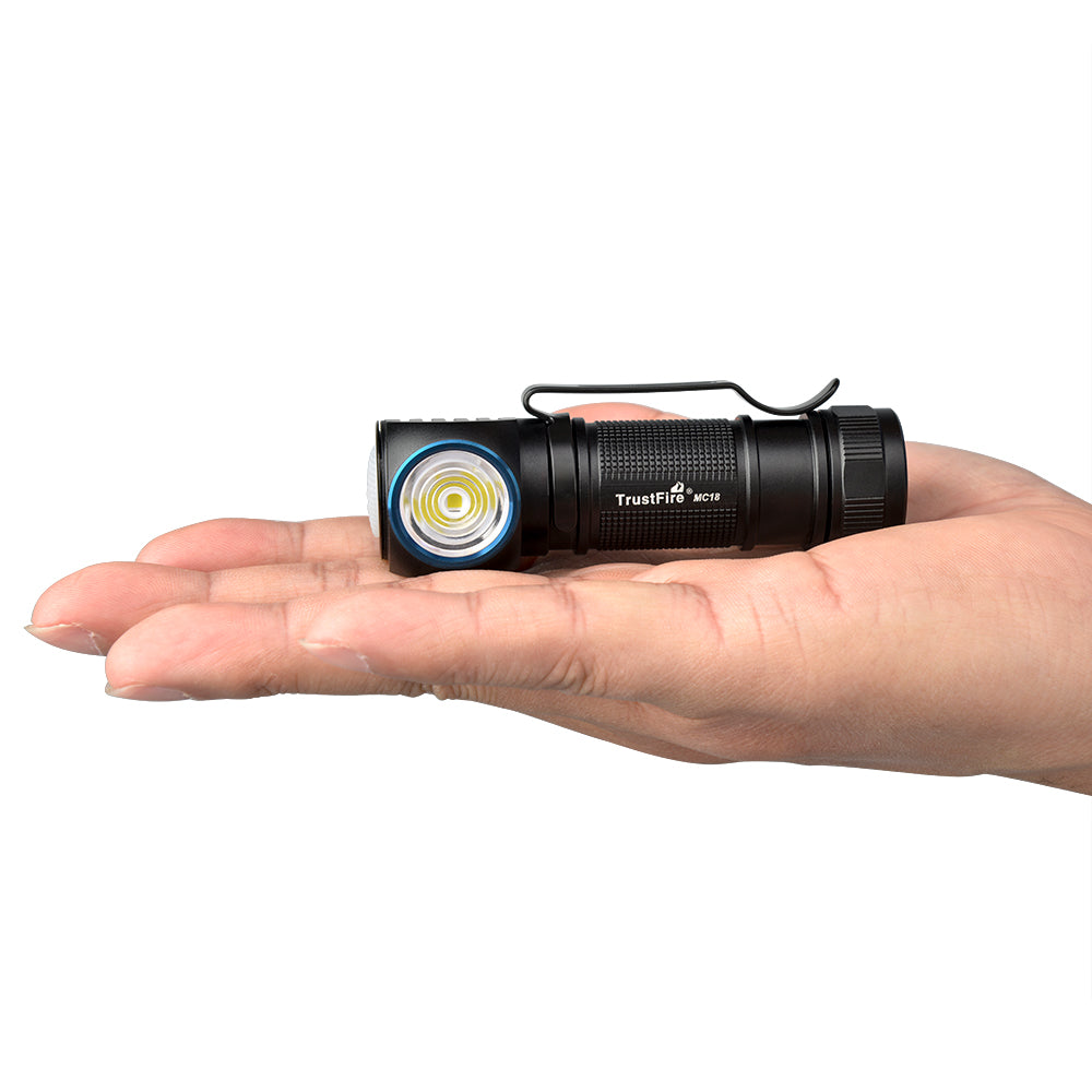 Trustfire MC18 headlamp 1200 Lumens Led Flashlight Magnetic Rechargeable
