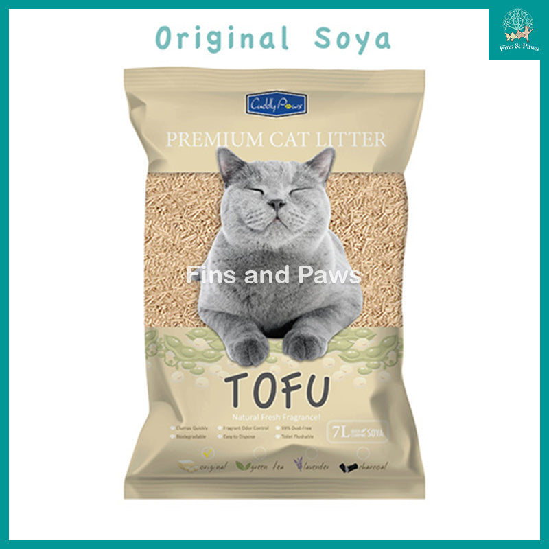 soya tofu cat litter