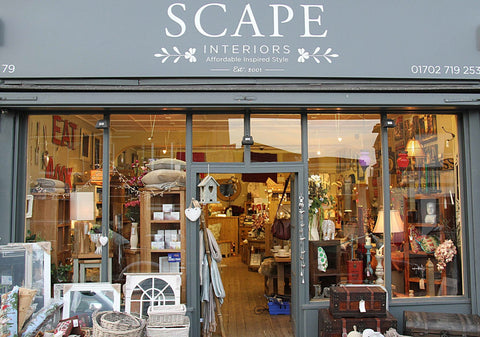 scape interiors front store
