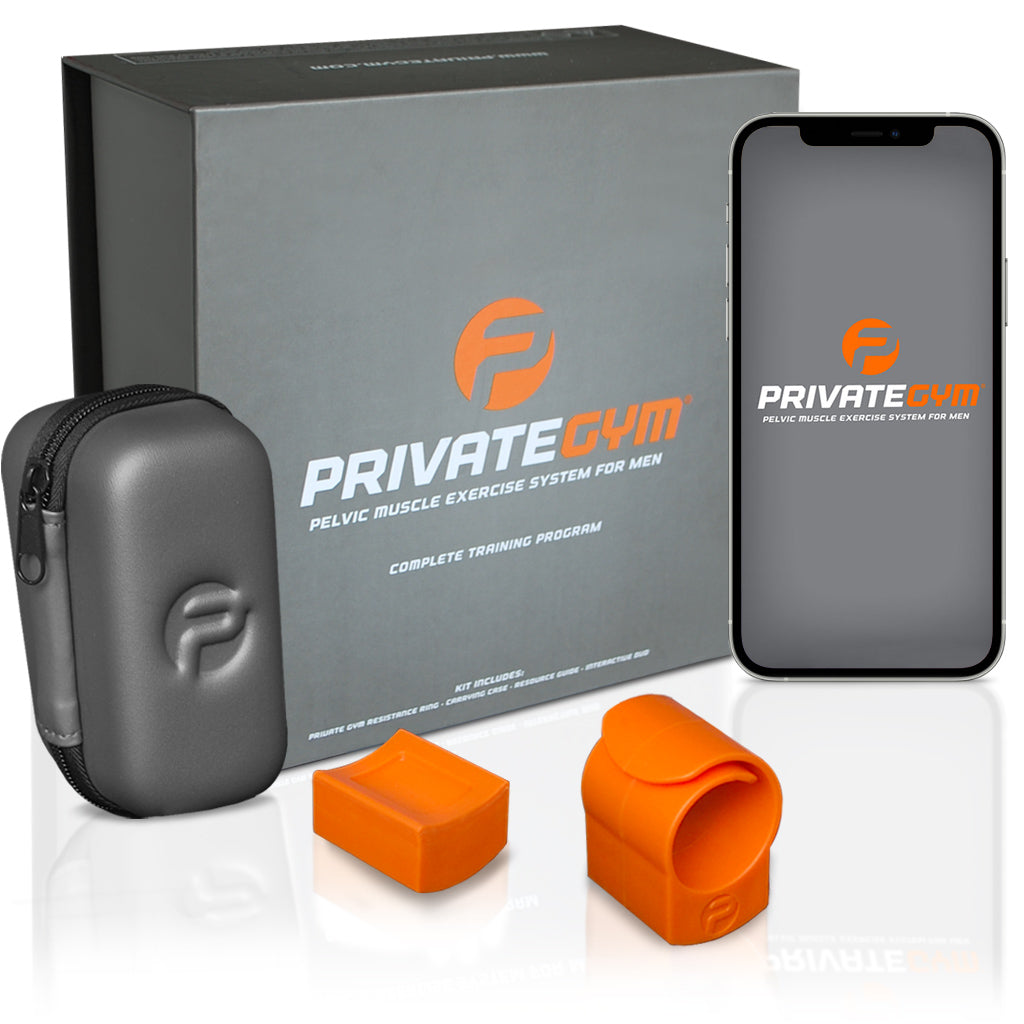 private complete training orange with iphone