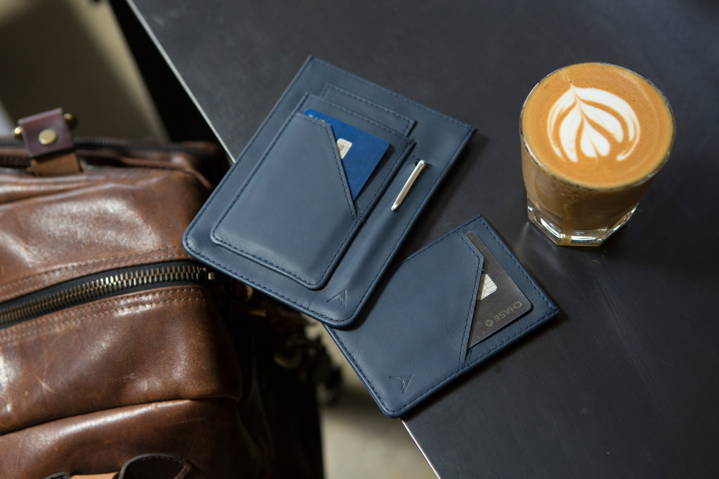 Travel wallet for passport rfid blocking Allett