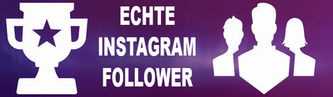 Echte Instagram Follower erhalten | ab 4,97€