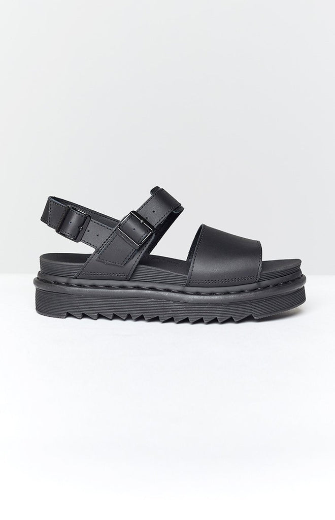 dr martens voss sandal black