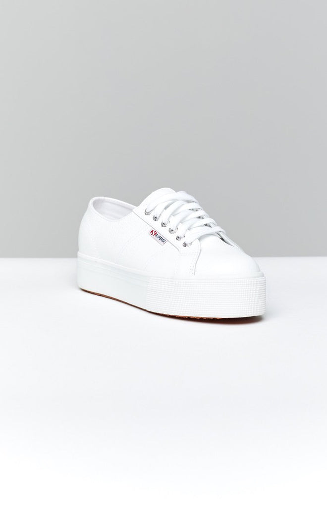 Superga 2790 FGLW Leather Sneaker White 